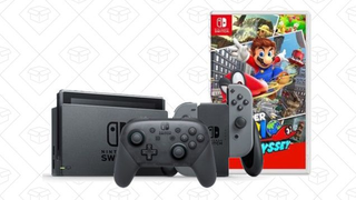 Nintendo Switch + Mario Odyssey + Mando Pro | $400 | eBay